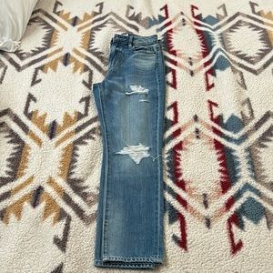 Hidden high rise ankle Jean